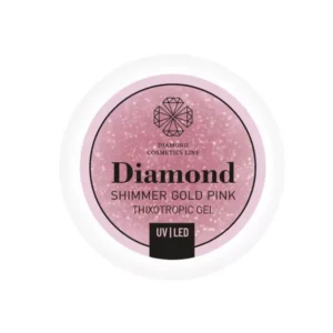 UV/LED SHIMMER GOLD PINK THIXOTROPIC GEL 30 ML