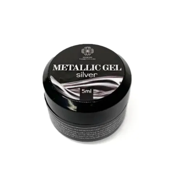 METALLIC SILVER GEL 5ML