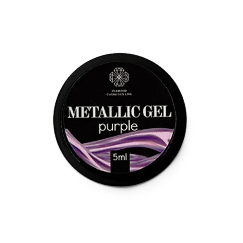 METALLIC PURPLE GEL 5ML